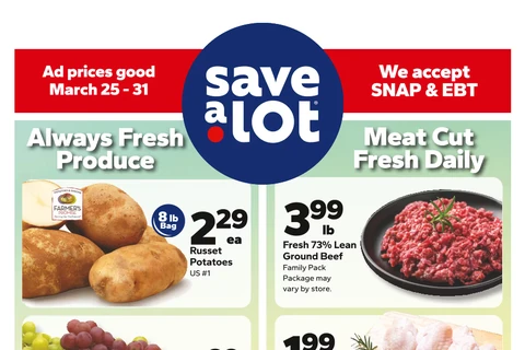 Save A Lot Weekly Ad(Mar 25 - Mar 31, 2026)