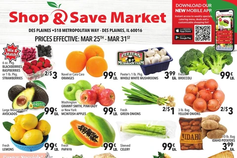 Shop And Save Market Weekly Ad(Mar 25 - Mar 31, 2026)