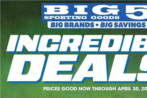 Big5sportinggoods Weekly Ad(Apr 17 - Apr 30, 2026)
