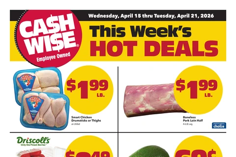 Cash Wise Weekly Ad(Apr 15 - Apr 21, 2026)
