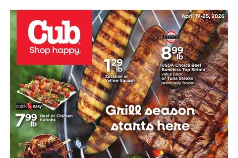 Cub Foods Weekly Ad Preview(Apr 19 - Apr 25, 2026)