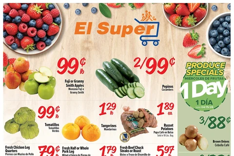 El Super Weekly Ad(Apr 15 - Apr 21, 2026)