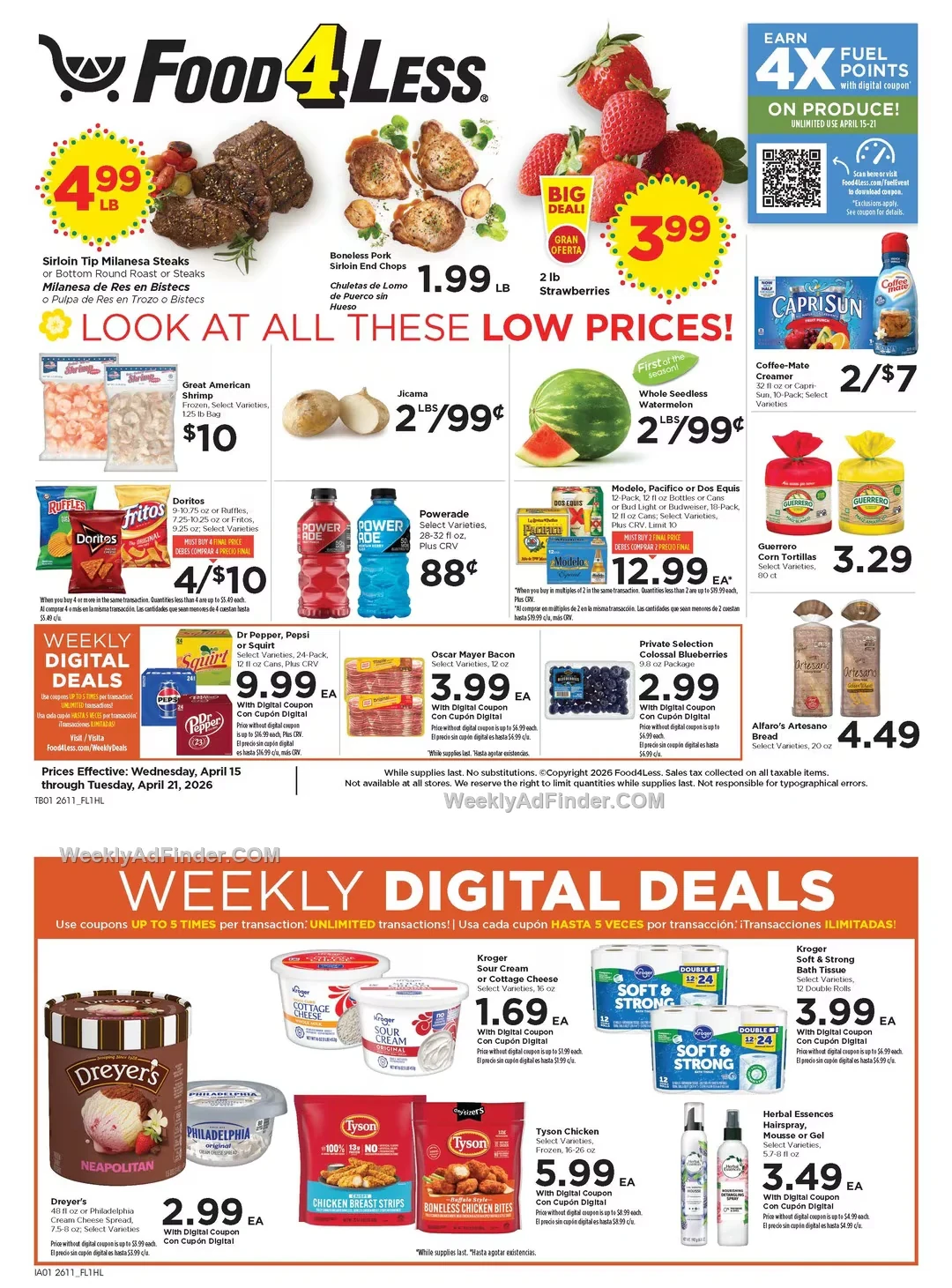 Food 4 Less Ad This Week - Page 1