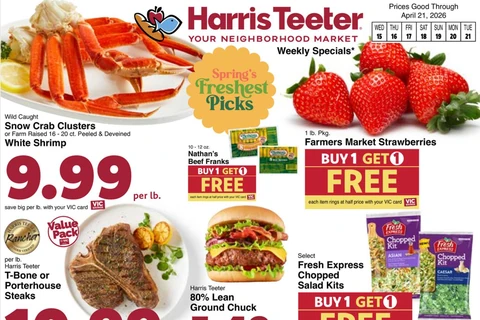 Harris Teeter Weekly Ad(Apr 15 - Apr 21, 2026)