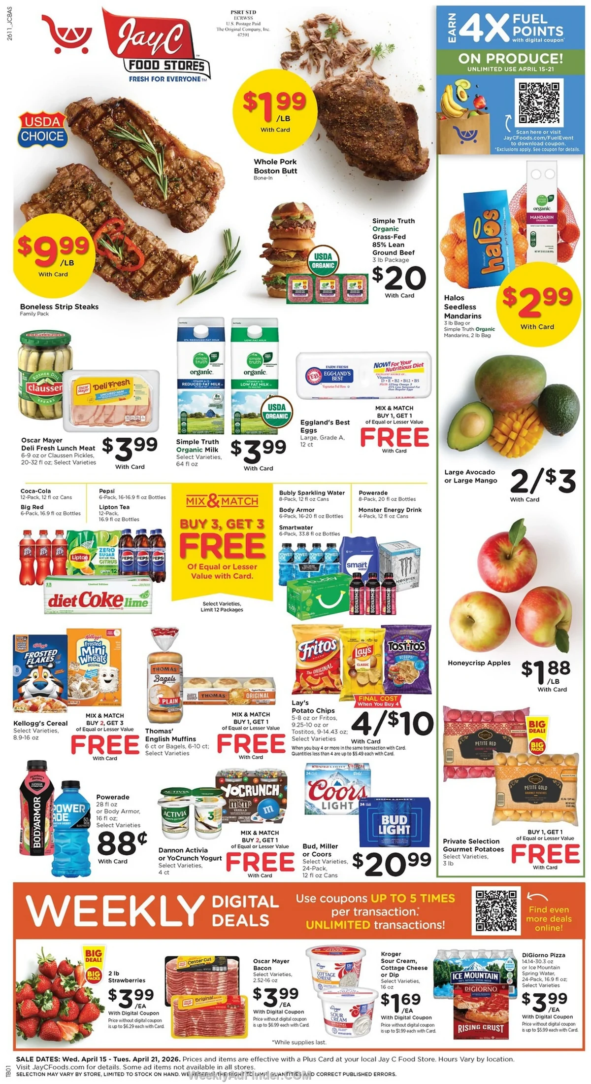Jay C Foods Ad This Week - Page 1