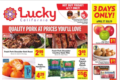 Lucky Supermarkets Weekly Ad(Apr 15 - Apr 21, 2026)