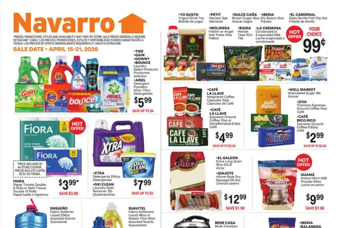 Navarro Weekly Ad(Apr 15 - Apr 21, 2026)