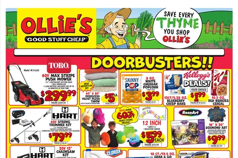Ollie’s Weekly Ad(Apr 15 - Apr 21, 2026)