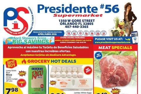Presidente Supermarkets Weekly Ad(Apr 15 - Apr 21, 2026)