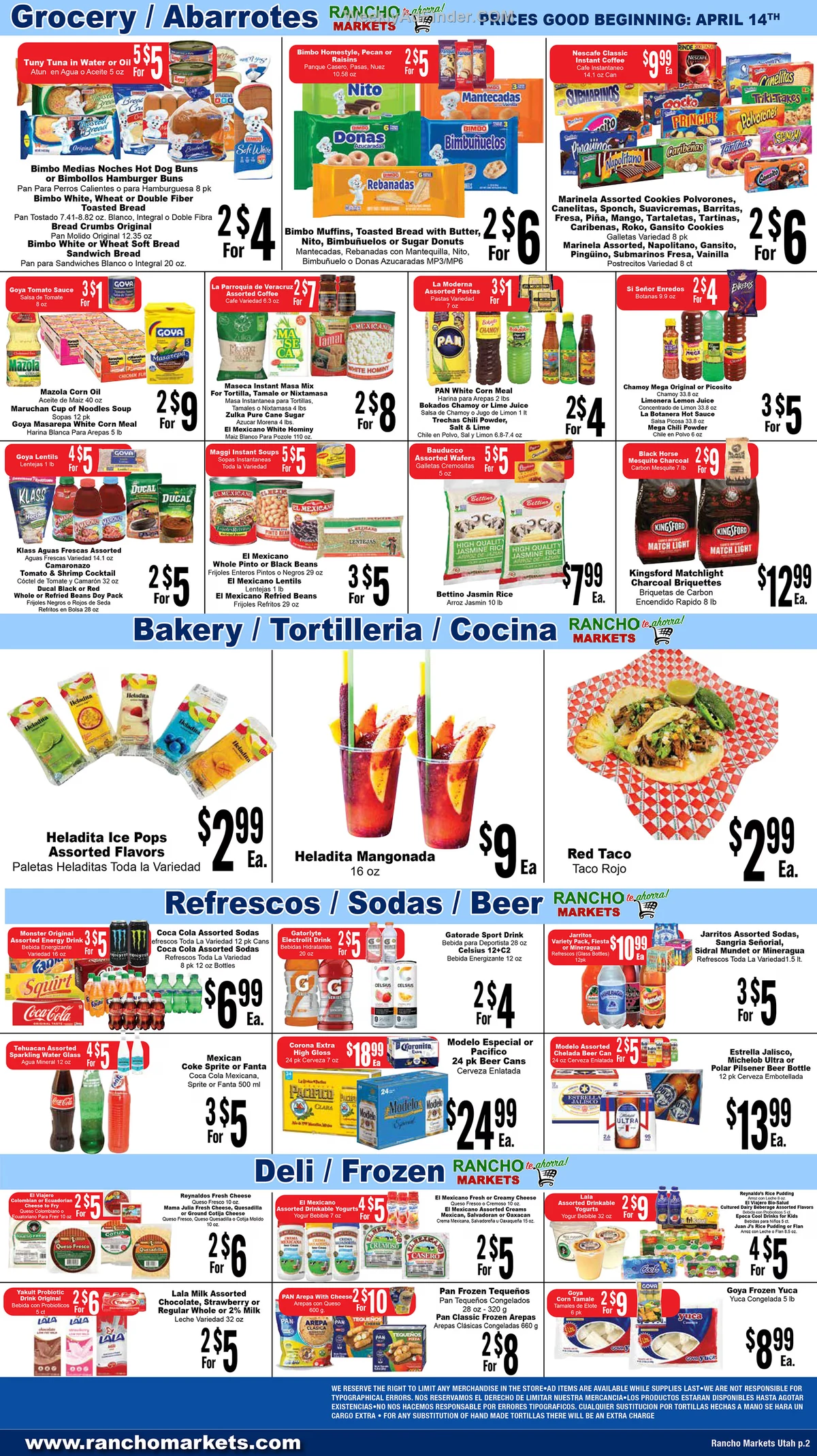 Rancho Markets Foods Ad This Week - Page 2