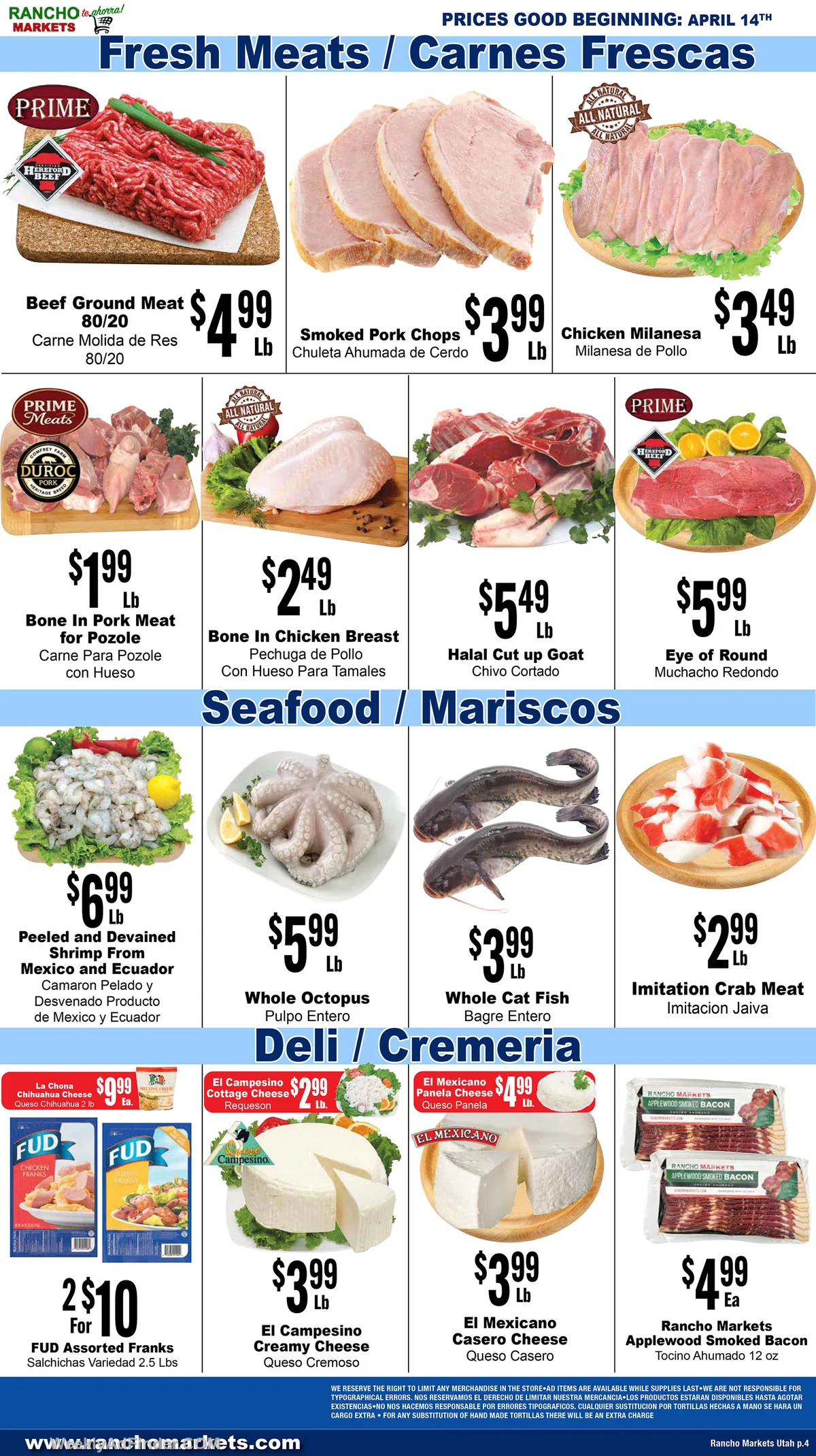 Rancho Markets Foods Ad This Week - Page 4