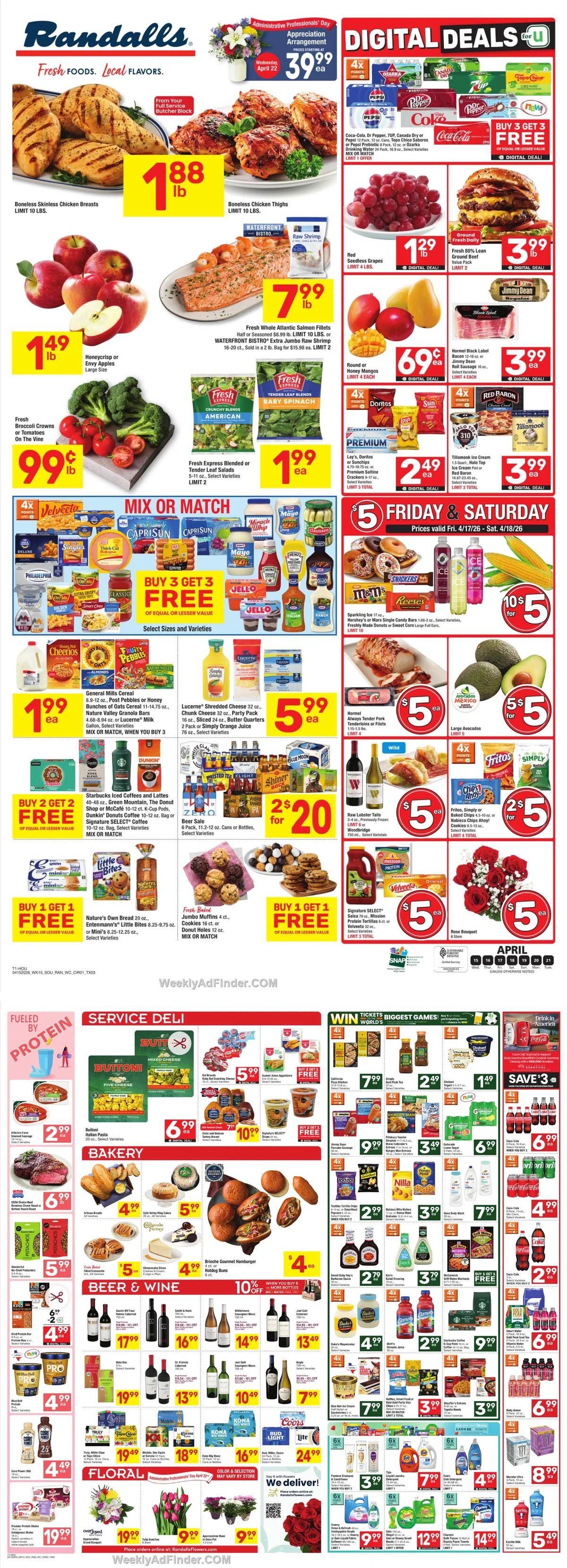 Randalls Ad This Week - Page 1
