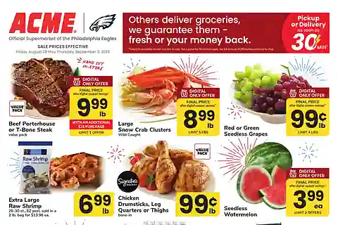 Acme Weekly Ad (Sep 4 - Sep 10, 2026) Preview