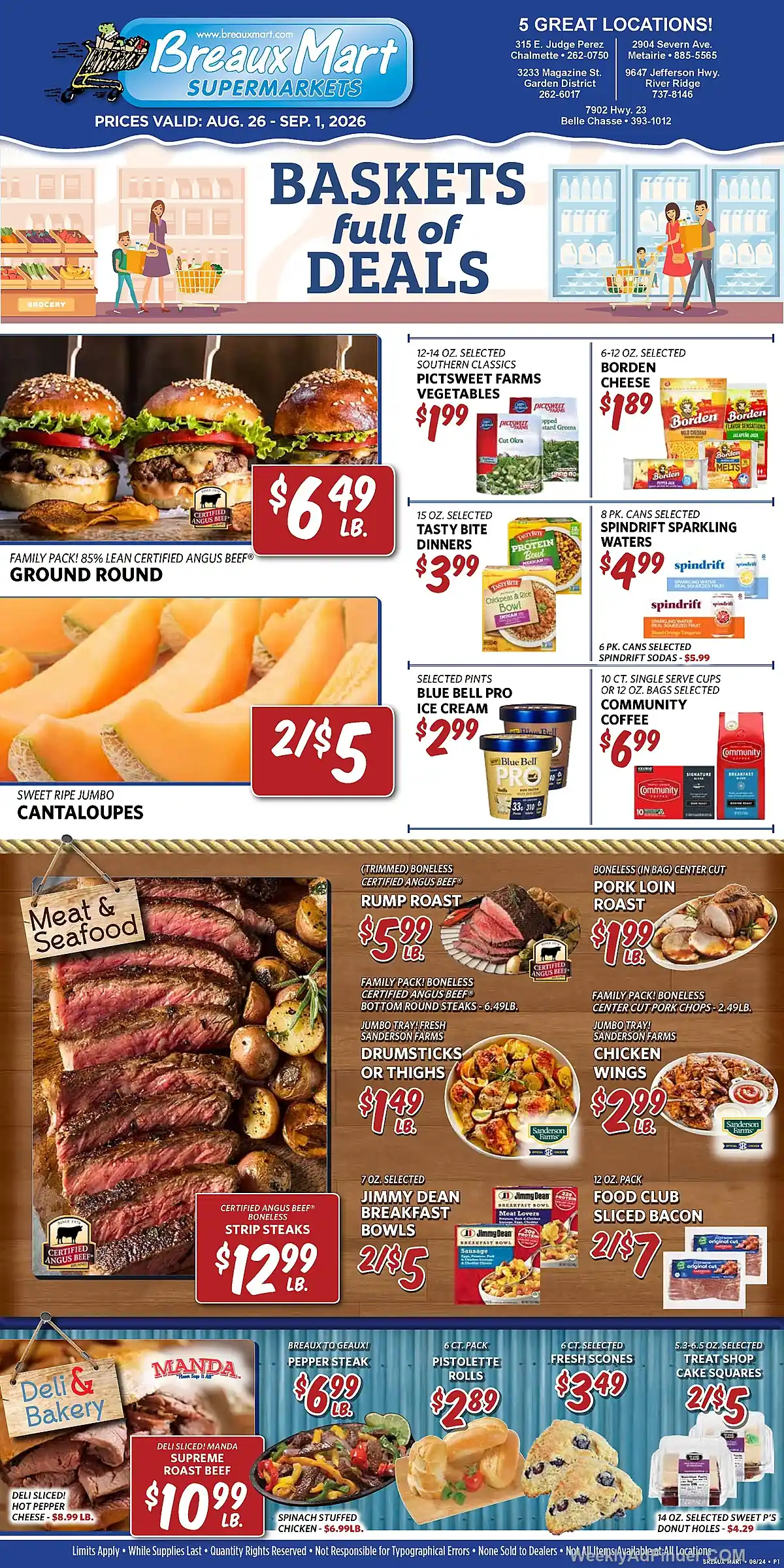 Breaux Mart Ad This Week - Page 1