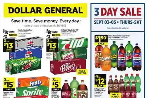 Dollar General Weekly Ad (Aug 30 - Sep 5, 2026)