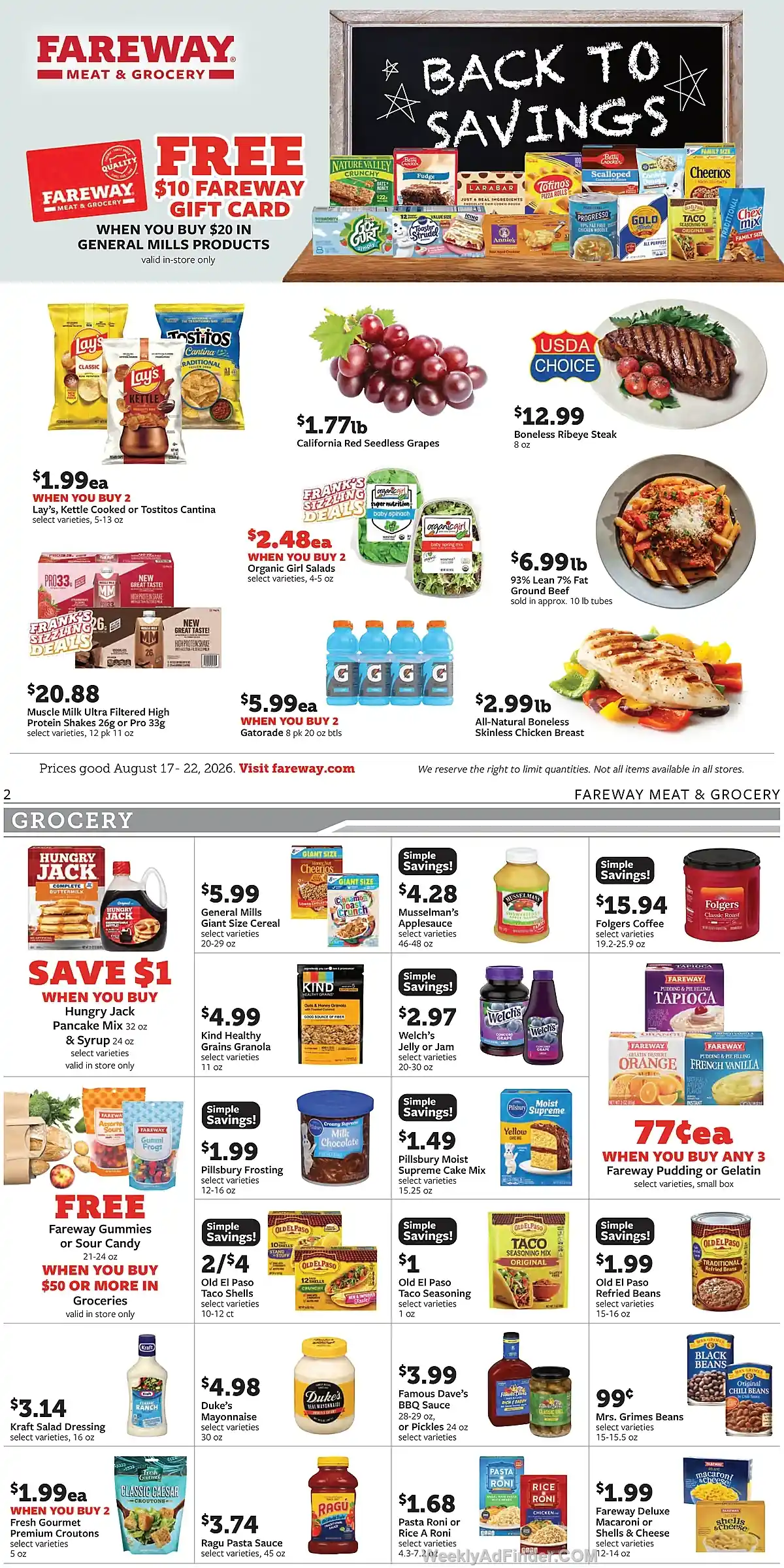 Fareway Ad This Week - Page 1