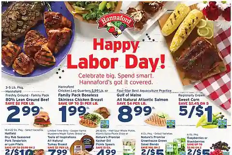 Hannaford Weekly Ad (Aug 30 - Sep 5, 2026)