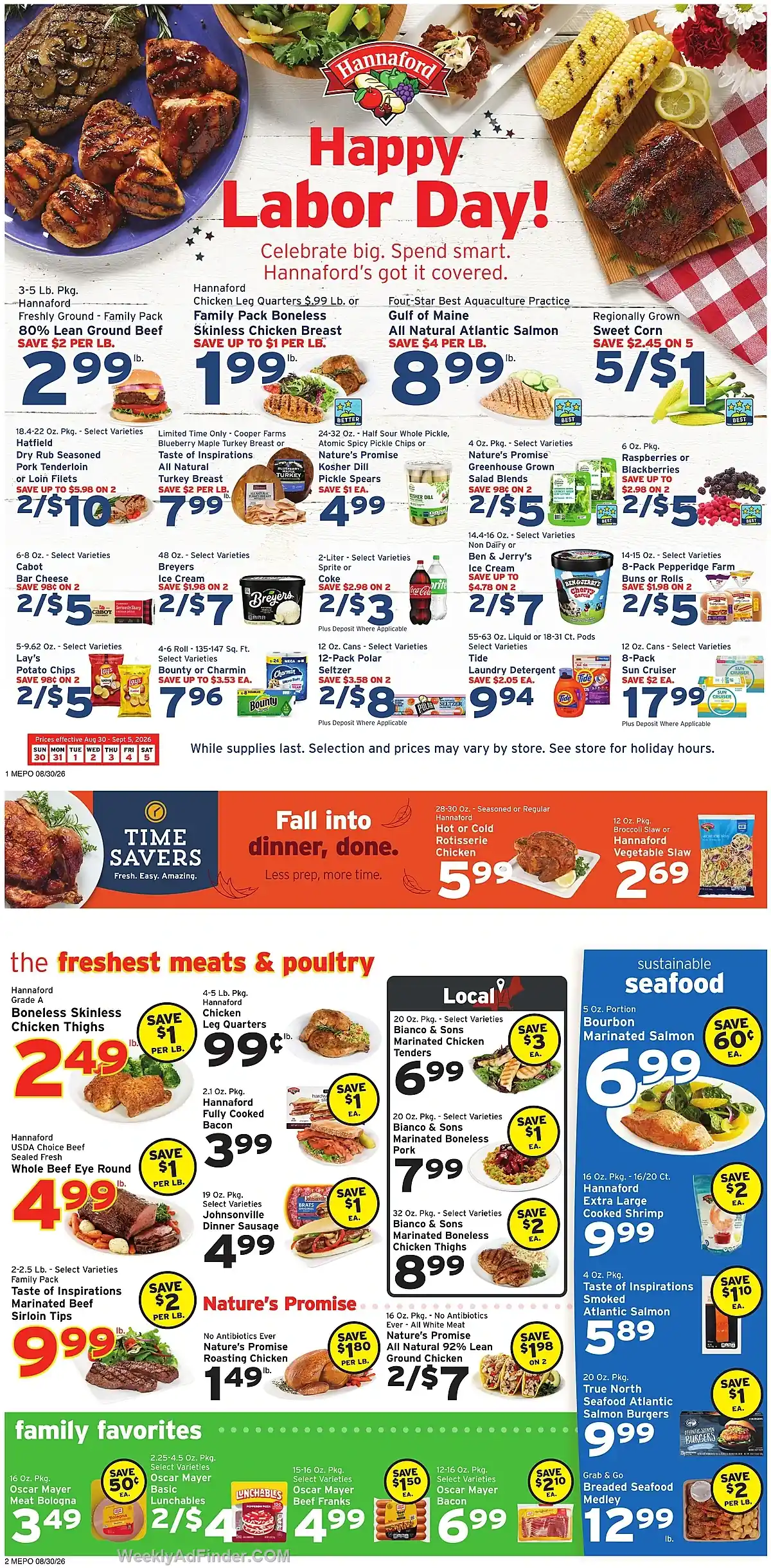 Hannaford Ad This Week - Page 1