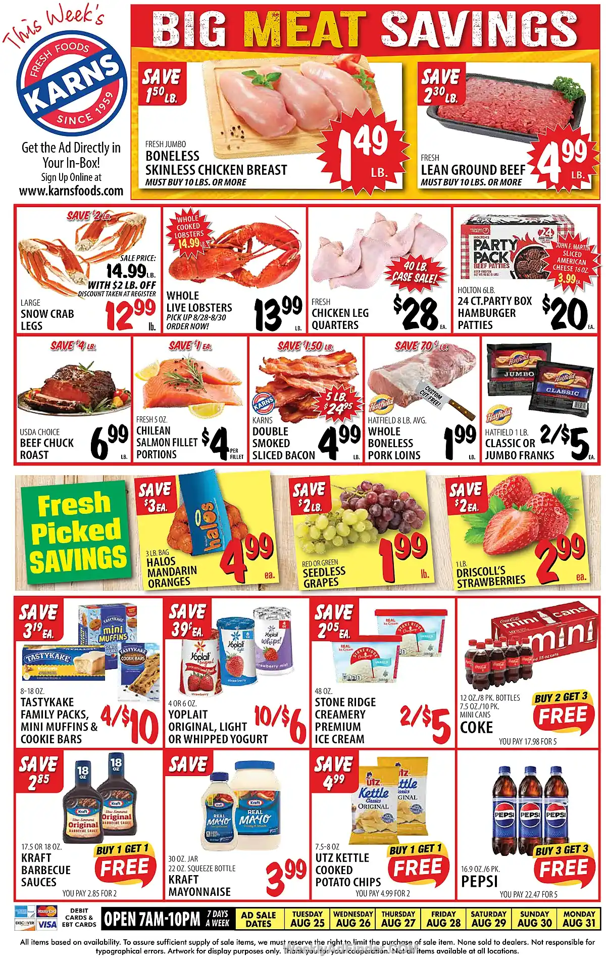 Karns Foods Ad This Week - Page 1