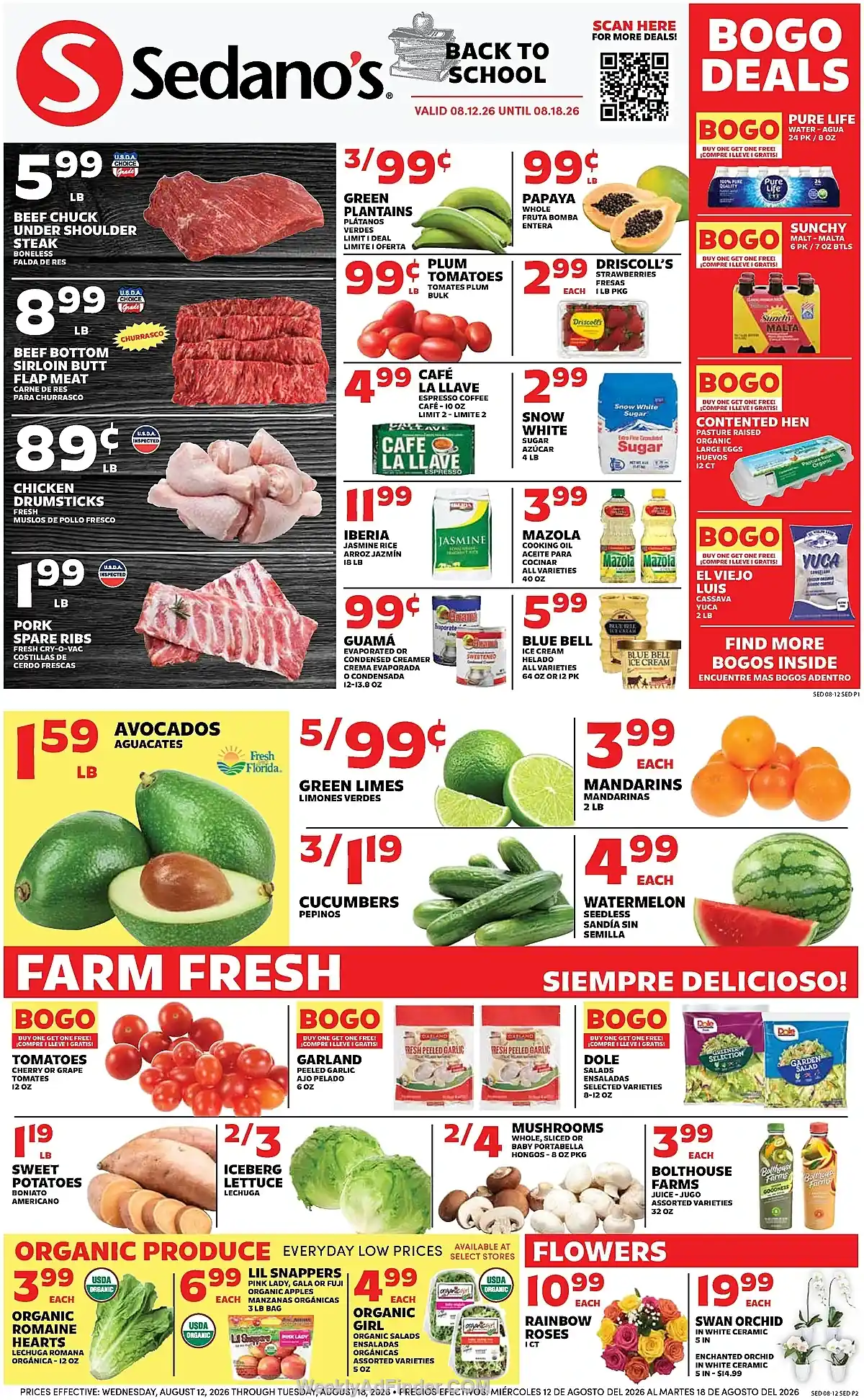 Sedano's Ad This Week - Page 1
