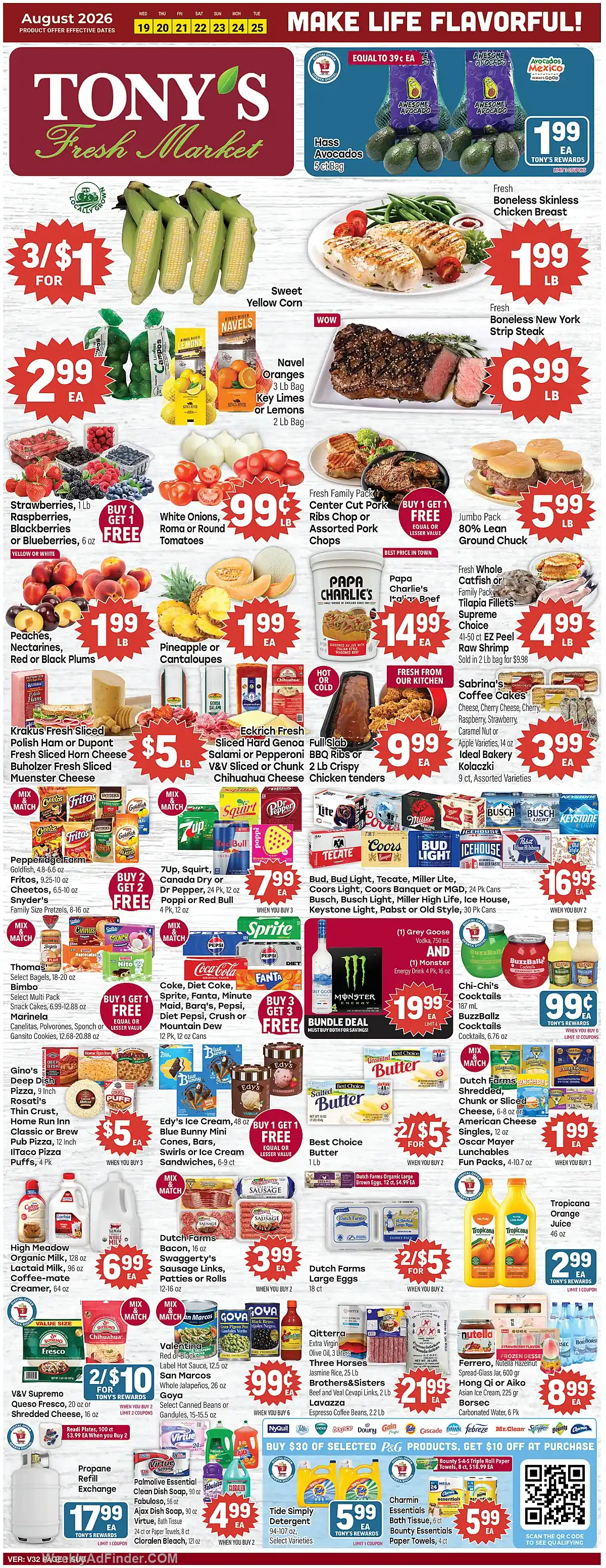 Tony's Fresh Market Ad This Week - Page 1