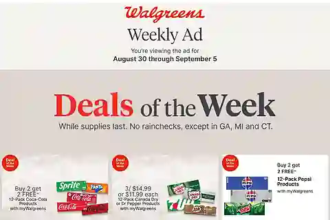 Walgreens Weekly Ad (Sep 6 - Sep 12, 2026) Preview
