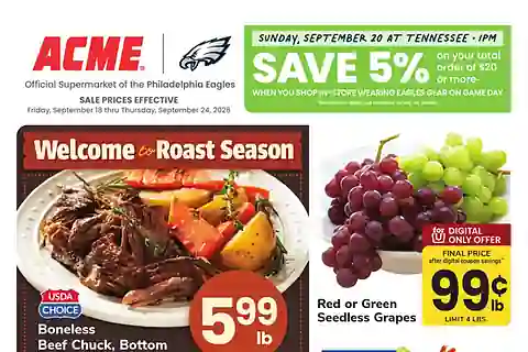 Acme Weekly Ad (Sep 18 - Sep 24, 2026)