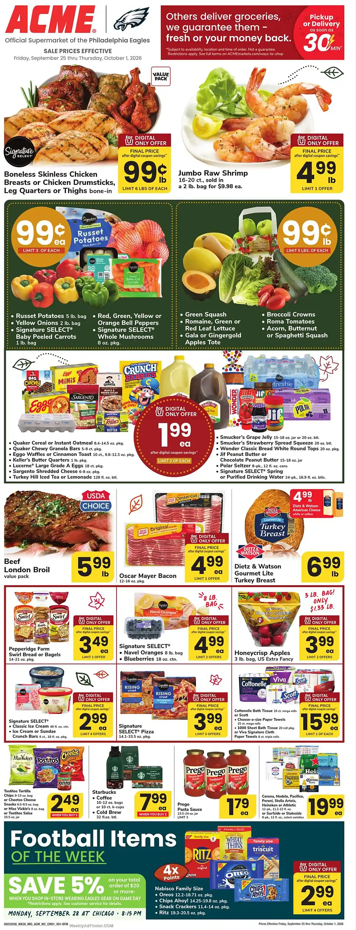 Acme Ad This Week - Page 1 Acme Ad This Week - Page 1