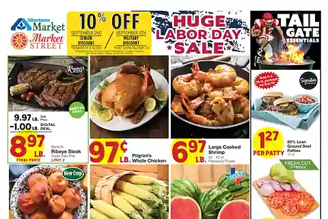 Albertsons Market Weekly Ad (Sep 2 - Sep 8, 2026)