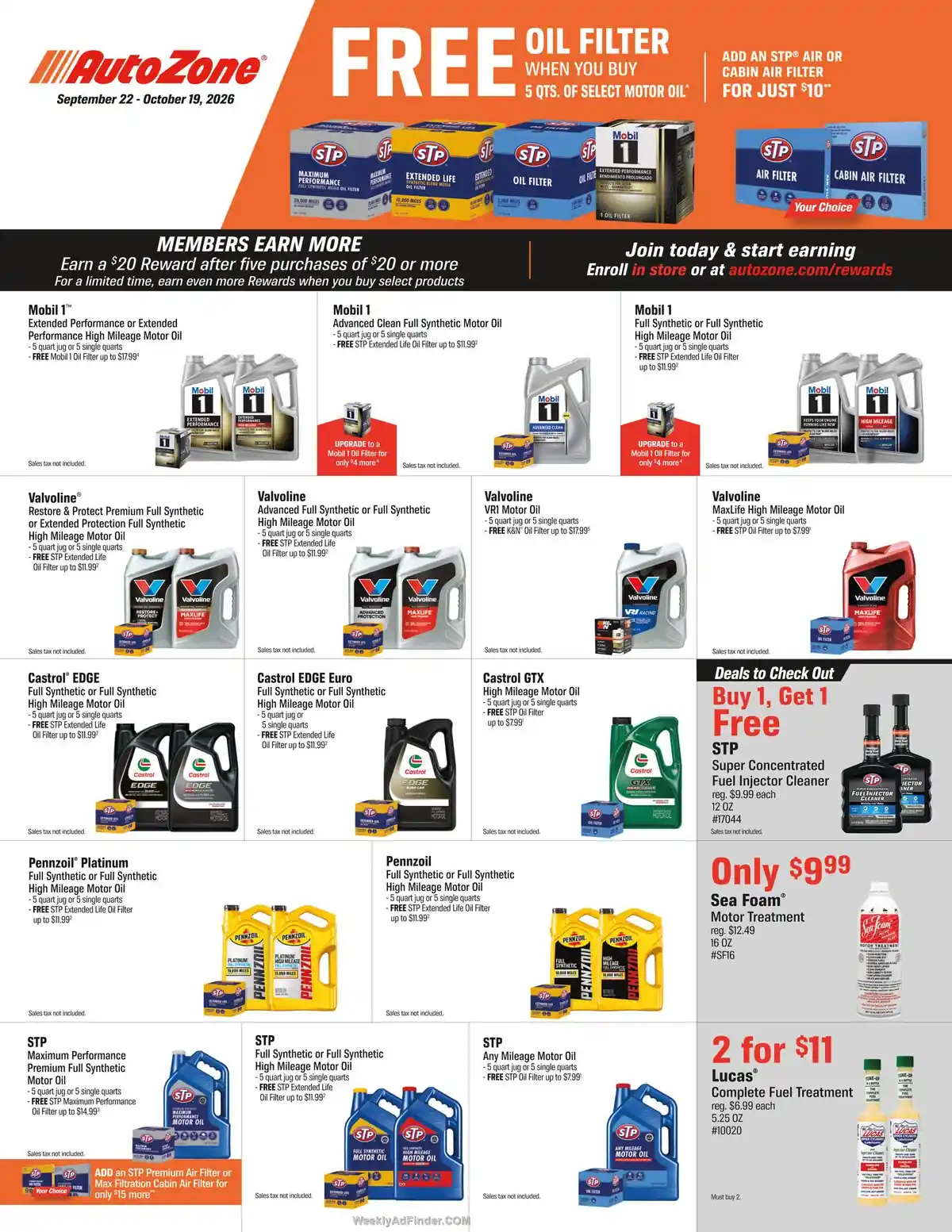 AutoZone Ad This Week - Page 1 AutoZone Ad This Week - Page 1