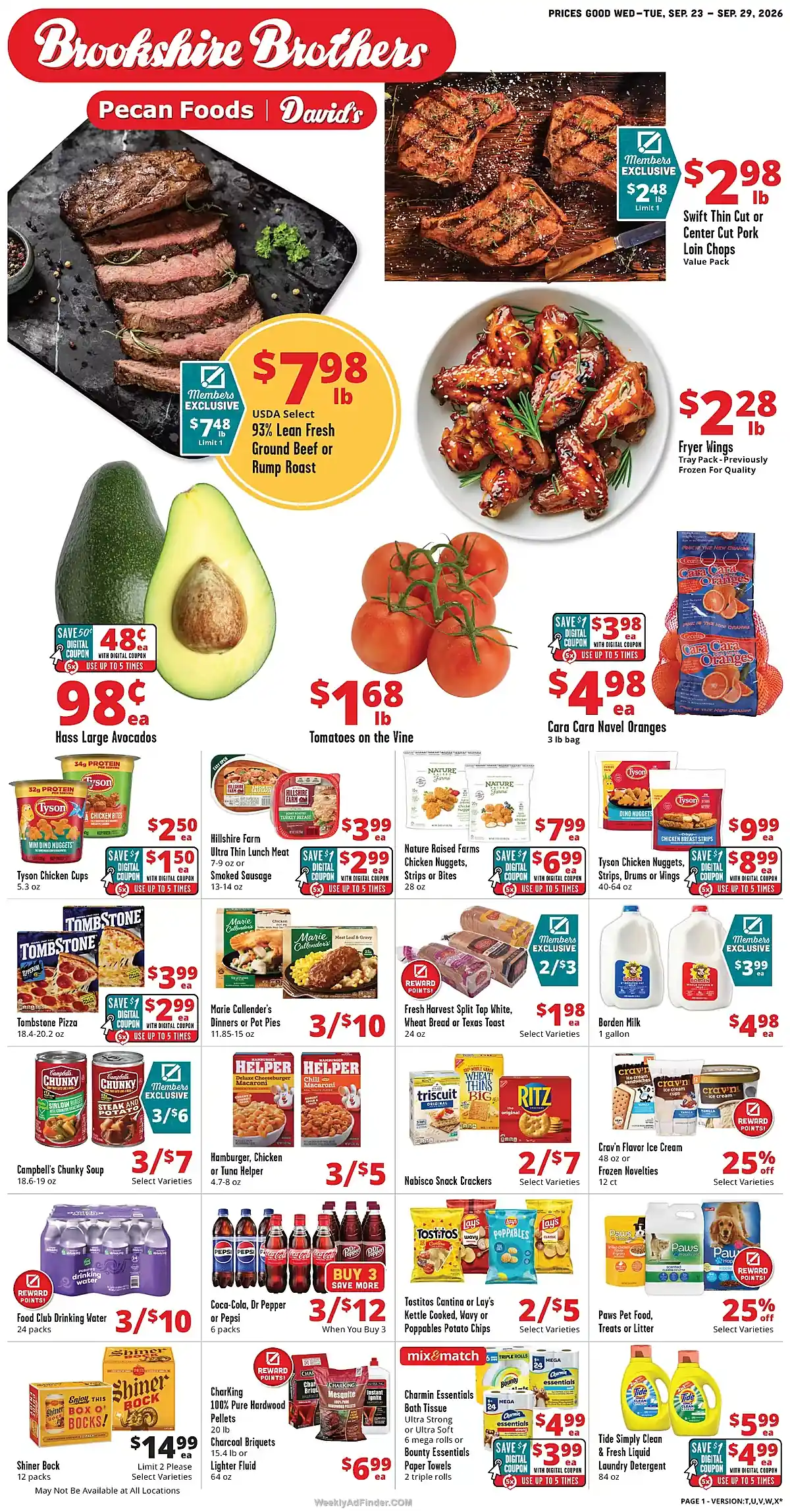 Brookshire Brothers Ad This Week - Page 1