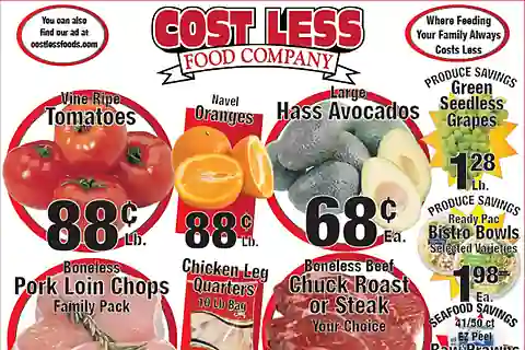 Cost Less Foods Weekly Ad (Sep 16 - Sep 22, 2026)