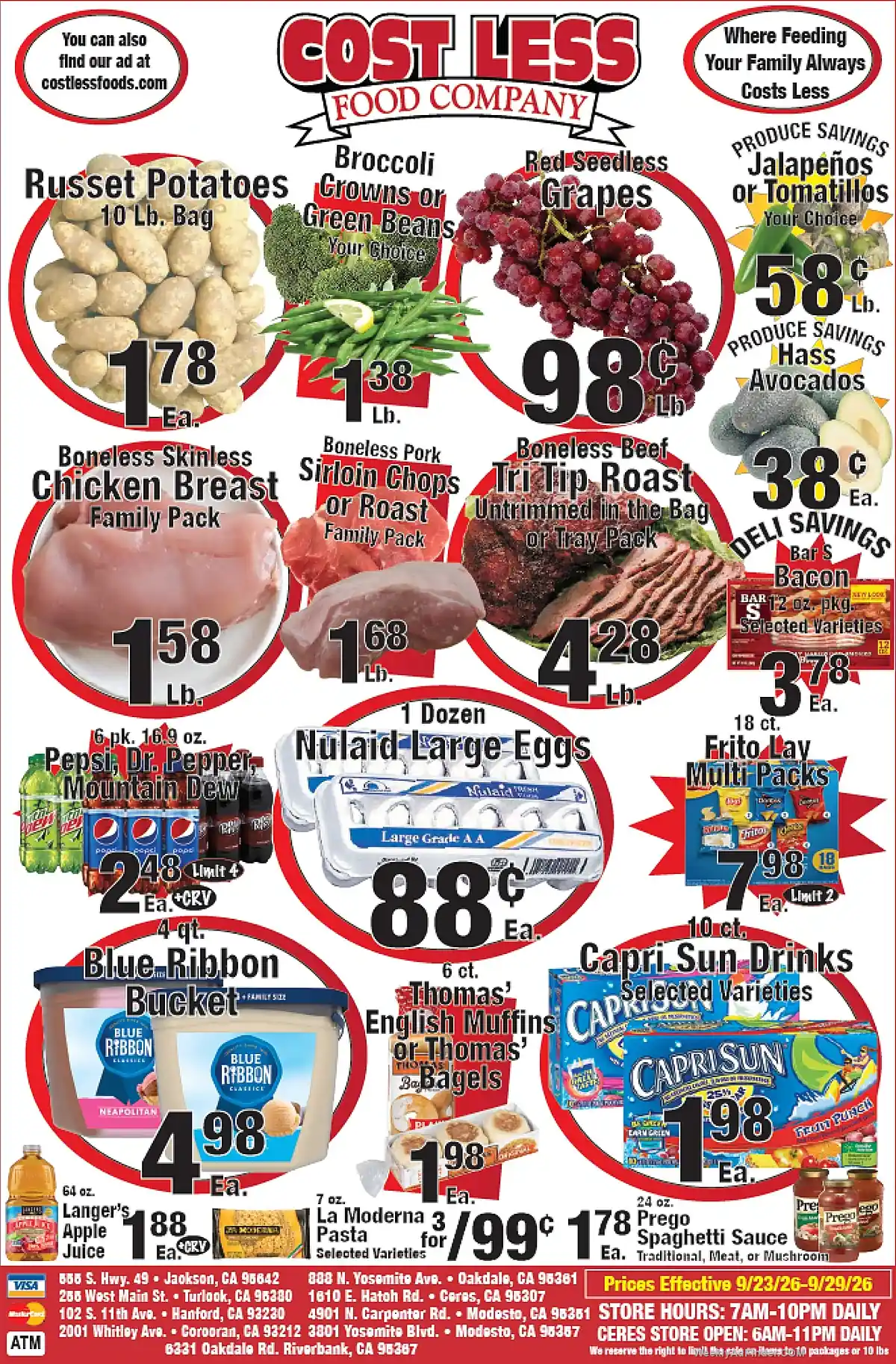 Cost Less Foods Ad This Week - Page 1