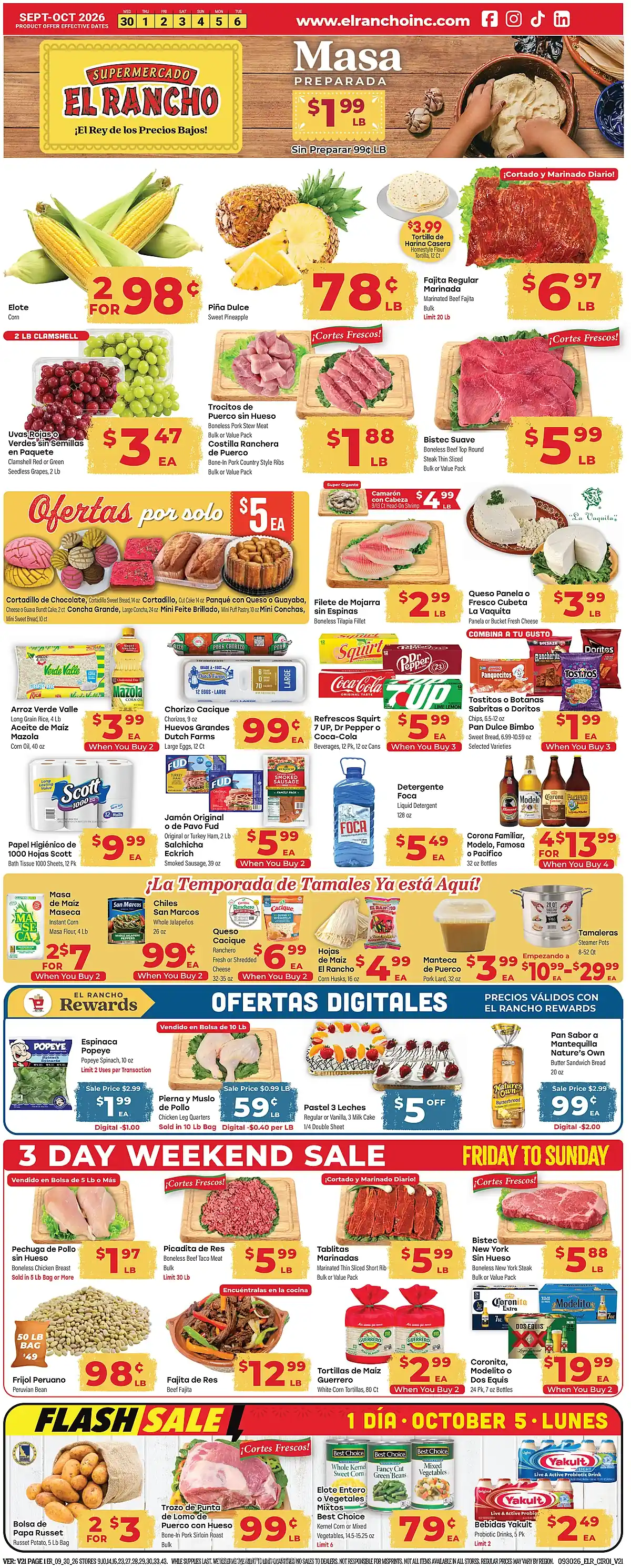 El Rancho Ad Next Week Preview - Page 1 El Rancho Ad Next Week Preview - Page 1