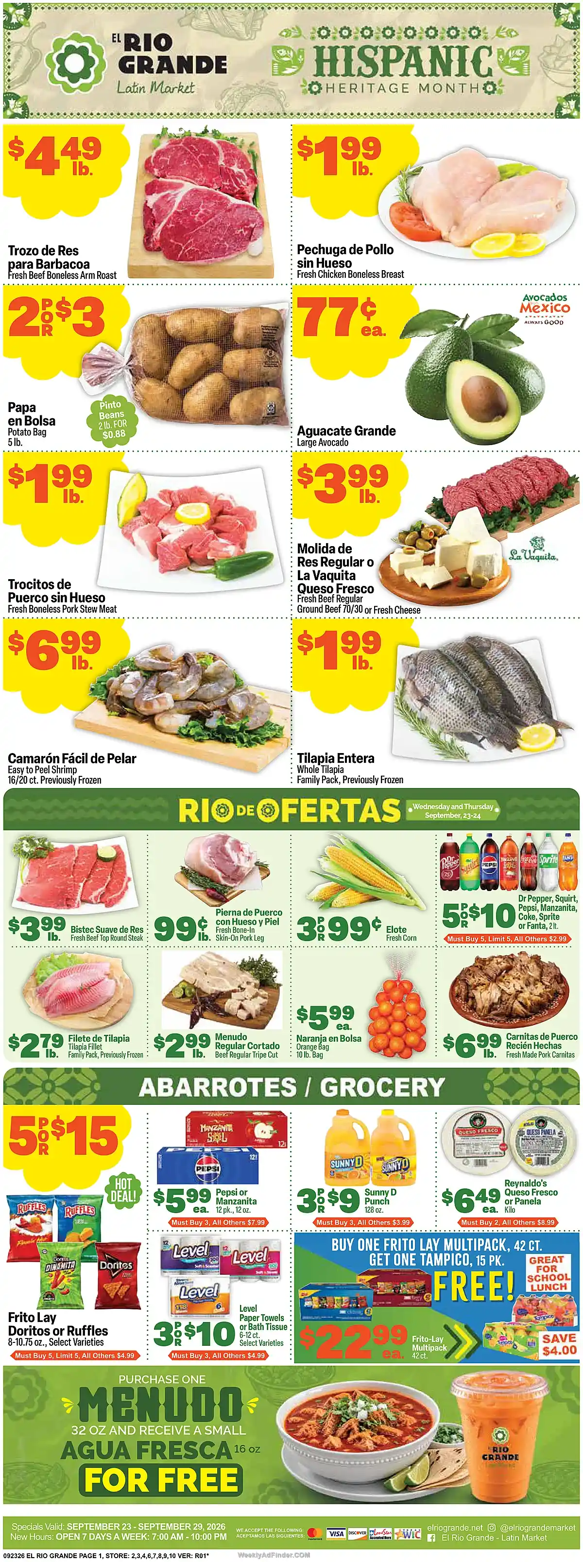 El Rio Grande Ad This Week - Page 1 El Rio Grande Ad This Week - Page 1