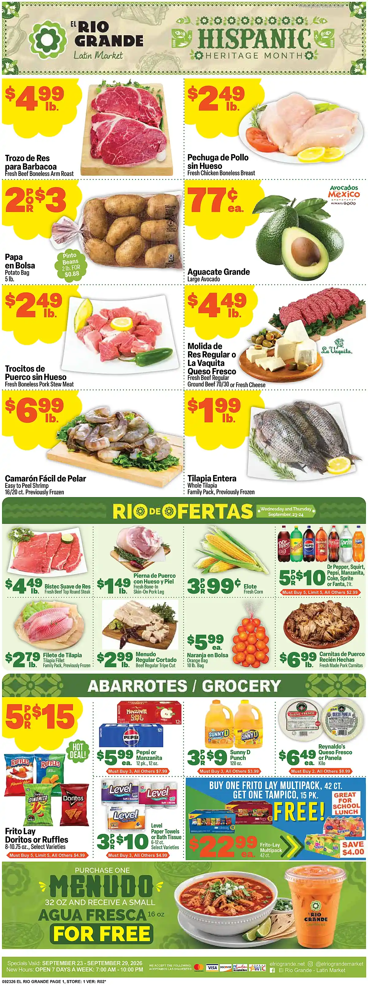 El Rio Grande Ad This Week - Page 1 El Rio Grande Ad This Week - Page 1