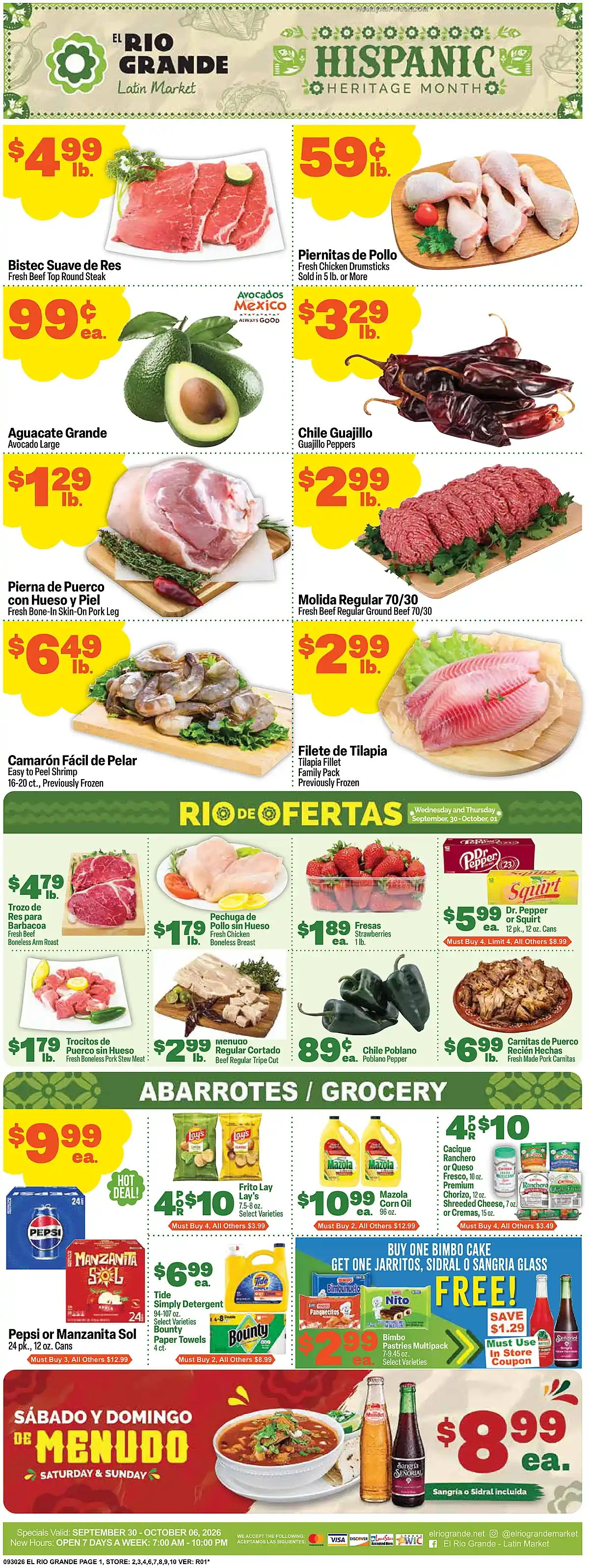 El Rio Grande Ad This Week - Page 1 El Rio Grande Ad This Week - Page 1