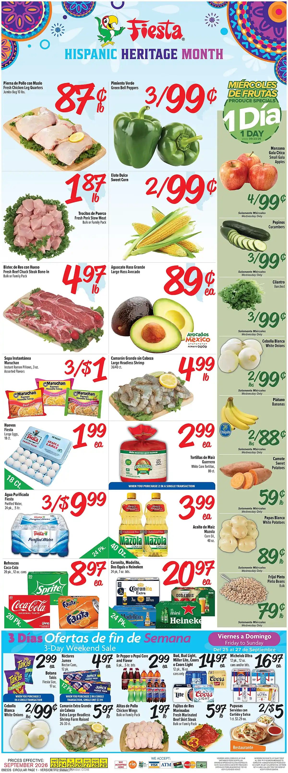Fiesta Mart Ad This Week - Page 1