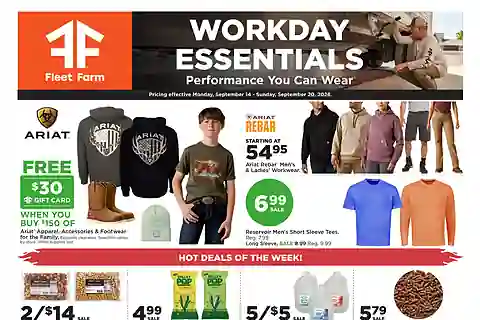 Fleet Farm Weekly Ad (Sep 21 - Sep 27, 2026) Preview
