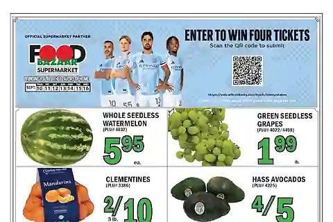 Food Bazaar Weekly Ad (Sep 10 - Sep 16, 2026)