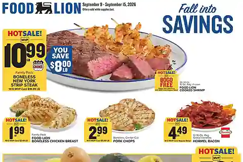 Food Lion Weekly Ad (Sep 16 - Sep 22, 2026) Preview
