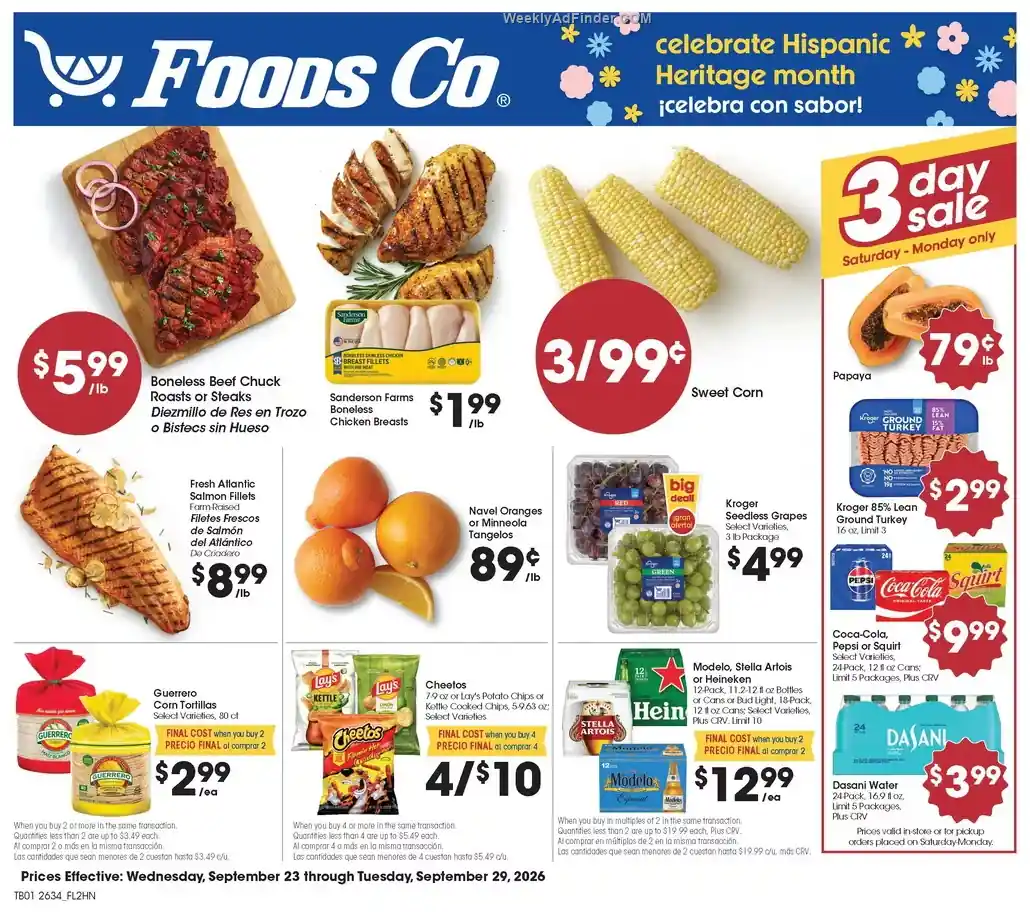 Foods Co Ad This Week - Page 1