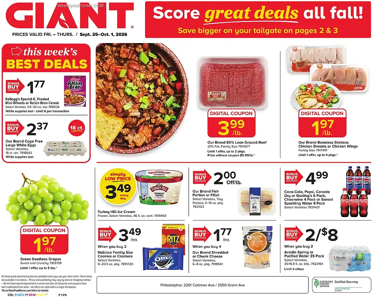 Giant Ad This Week - Page 1