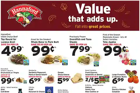 Hannaford Weekly Ad (Sep 13 - Sep 19, 2026) Preview