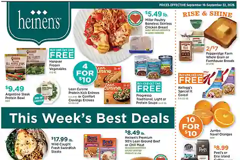 Heinen's Weekly Ad (Sep 23 - Sep 29, 2026) Preview
