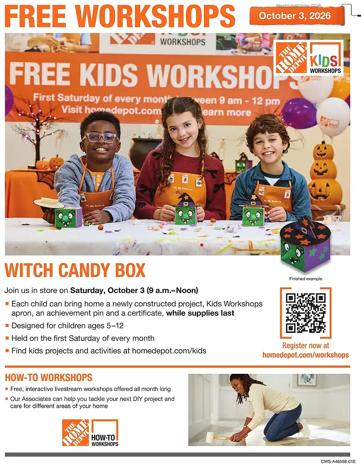 Kids Workshops - Page 1 Kids Workshops - Page 1