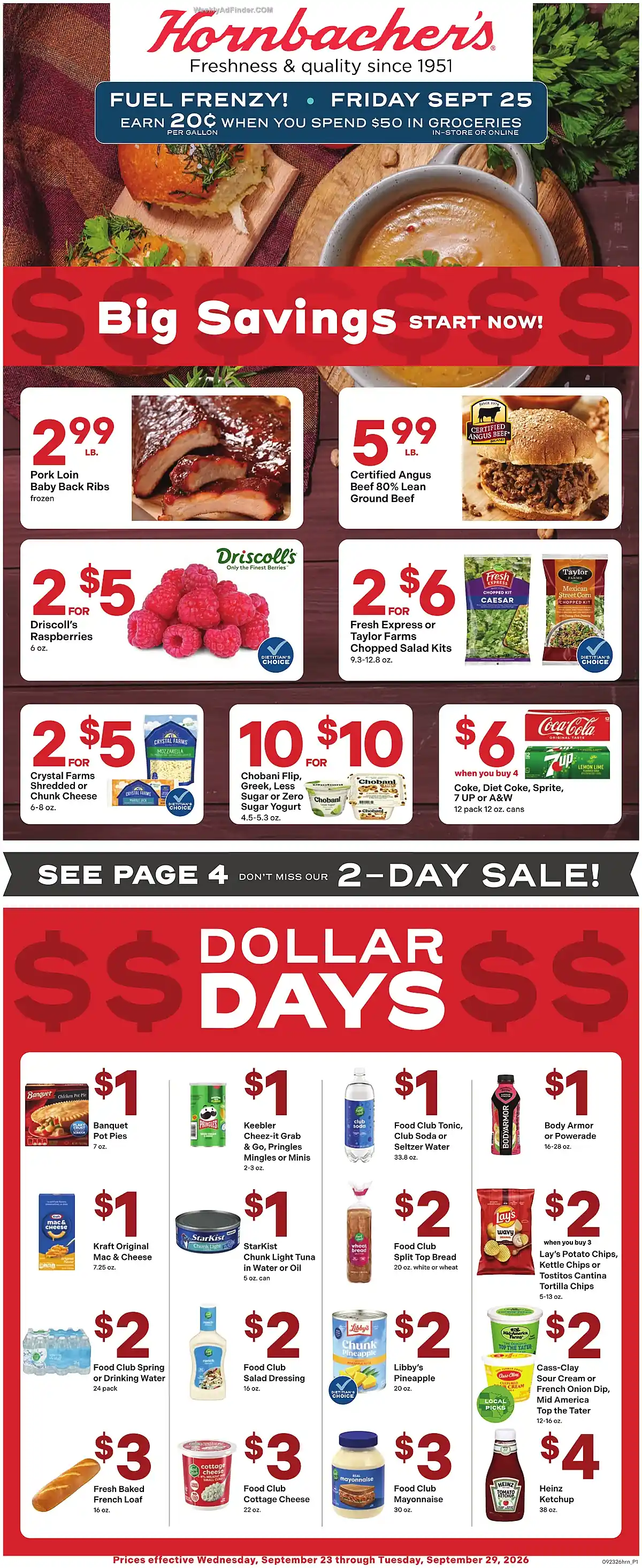 Hornbacher's Ad This Week - Page 1