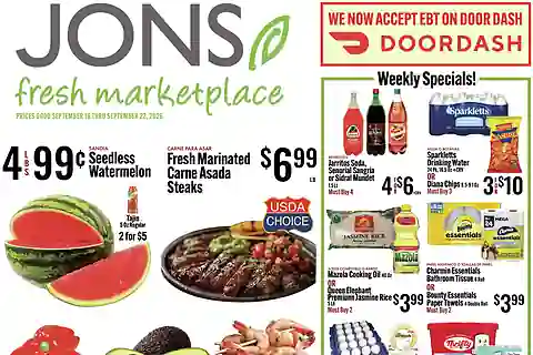 Jons Marketplace Weekly Ad (Sep 16 - Sep 22, 2026)