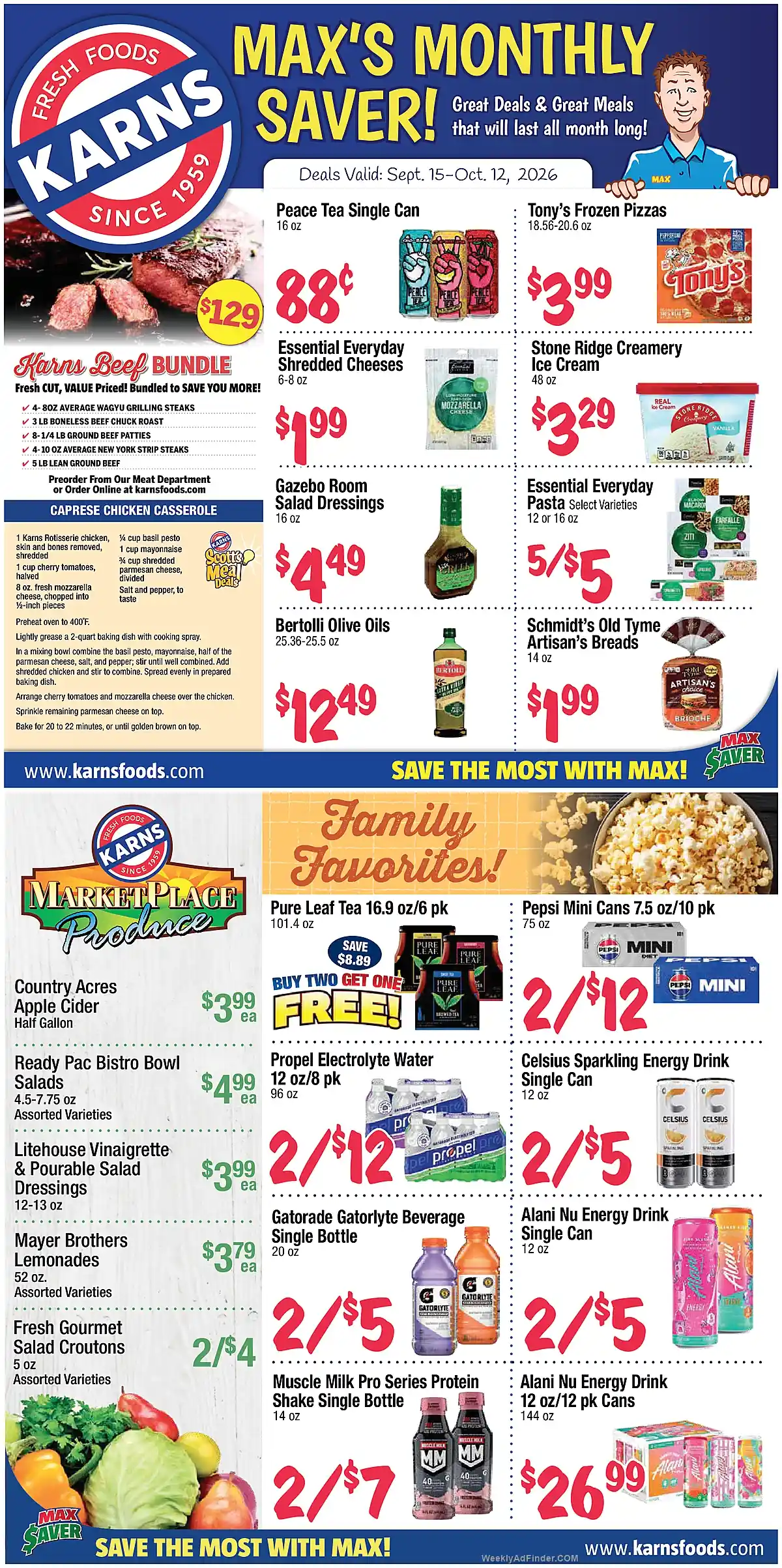 Monthly Ad - Page 1 Monthly Ad - Page 1