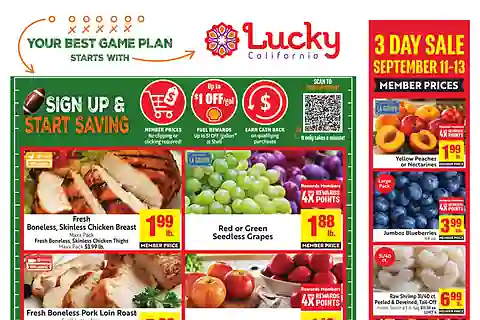 Lucky Supermarkets Weekly Ad (Sep 9 - Sep 15, 2026)